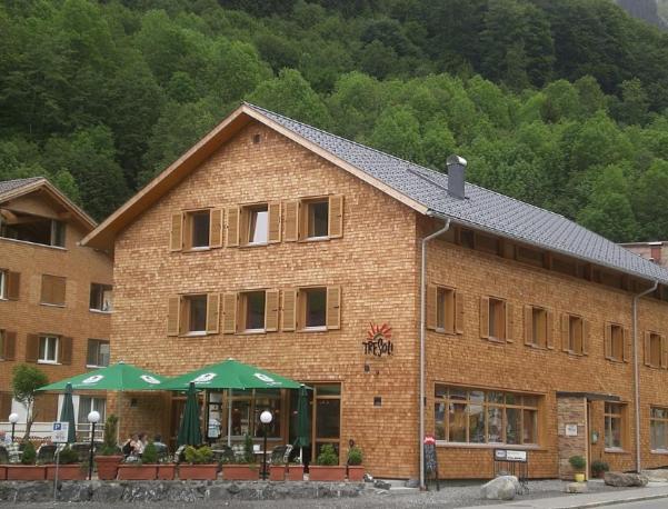 Tre Soli Appartements Restaurant ショペルナウ エクステリア 写真