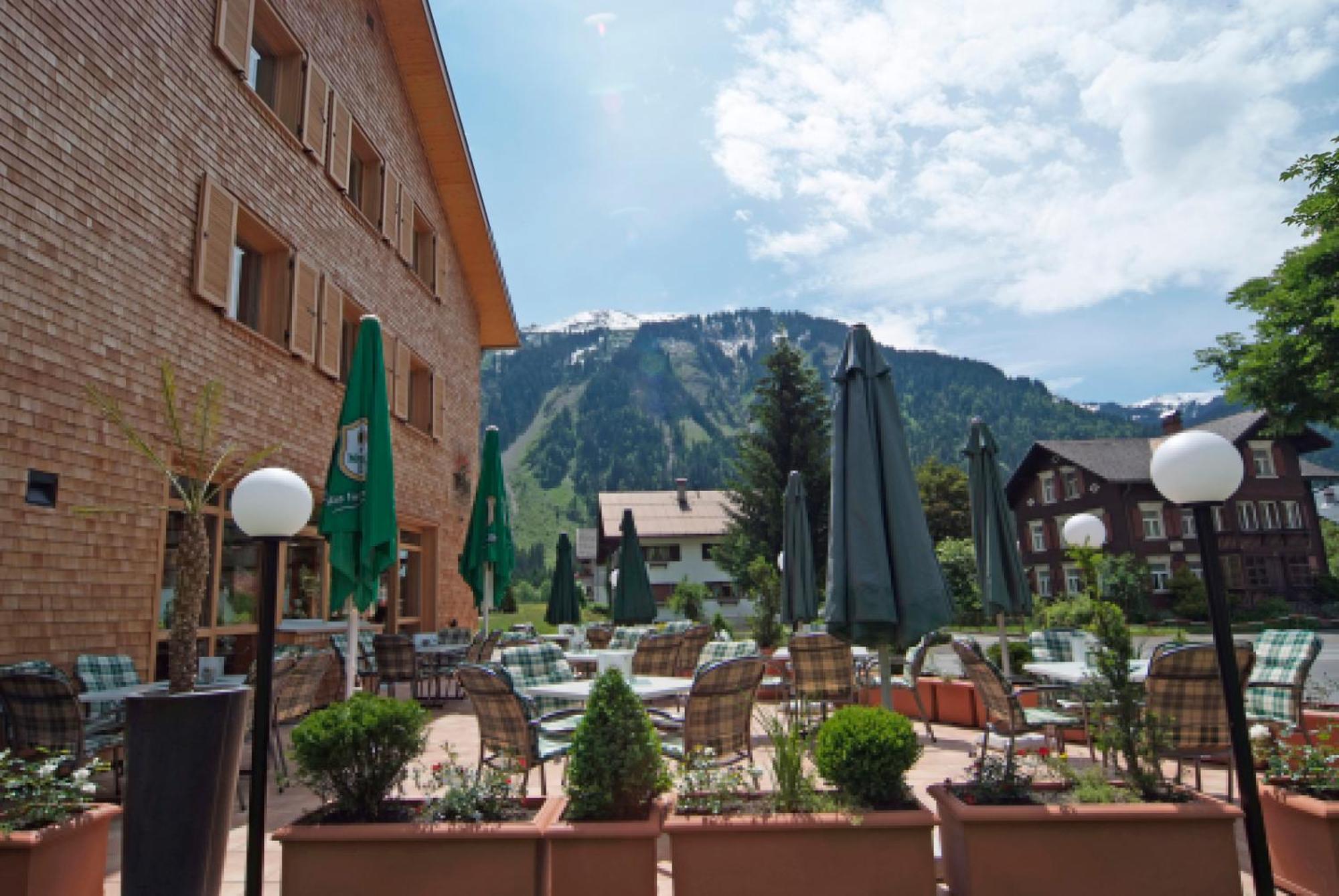 Tre Soli Appartements Restaurant ショペルナウ エクステリア 写真